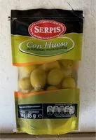Mängden socker i Aceitunas manzanilla con hueso