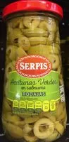 Mängden socker i Ser Rodajas Aceitunas Verdes 260 / 150G