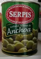 Mängden socker i Olives farcies à l'anchois