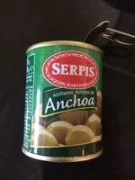 Mängden socker i El Serpis Anchoa Olives 125 Gram