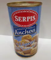 Mängden socker i Aceitunas rellenas de anchoa +Ligeras