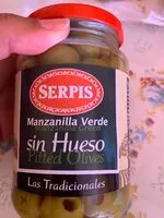 Mängden socker i Aceitunas Manzanilla verde