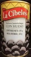 Mängden socker i Aceituna Cacereña Negra con hueso