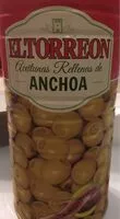 Mängden socker i Aceitunas Rellenas de Anchoa
