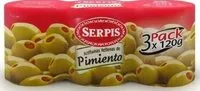 Mängden socker i Aceitunas rellenas de pimiento