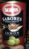 Mängden socker i Olives à la farce au jambon