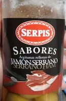 Mängden socker i Olive Verdi Spagnole Farcite Con Prosciutto Iberico