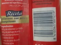 Mängden socker i Tallarin