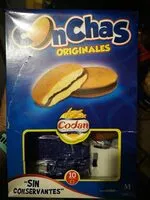 Mängden socker i Conchas originales bizcochos rellenos de chocolate