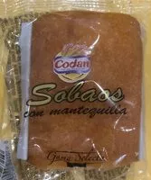 Mängden socker i Sobao con mantequilla