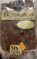 Mängden socker i Bizcochon de chocolate belga