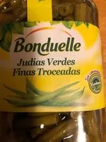 Mängden socker i Judías verdes finas troceadas