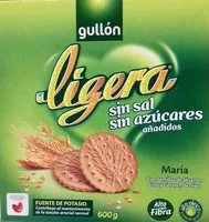 Mängden socker i Galleta maría ligera sin sal y sin azúcar