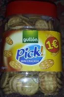 Mängden socker i Pick Mini Crackers