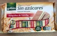Mängden socker i Diet Nature barquillos de vainilla sin azúcar