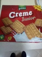 Mängden socker i Creme junior galletas
