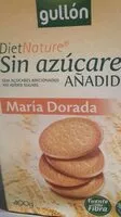 Mängden socker i Gullon Maria Doroda