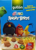 Mängden socker i Dibus Mini Cereales Angry Birds