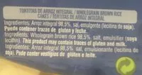 Mängden socker i Gullón Tortitas De Arroz Integral Vitalday