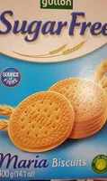 Mängden socker i Sugar Free Maria Biscuits