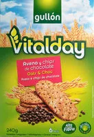 Mängden socker i Vitalday