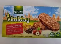Mängden socker i Sandwich de avellana con avena y chips de chocolate Vitalday