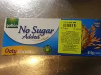 Mängden socker i Oaty Biscuits