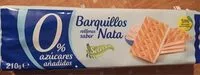 Mängden socker i Barquillos rellenos sabor nata