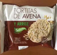 Mängden socker i Tortitas de Avena y Arroz