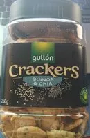 Mängden socker i Crackers Quinoa y Chia