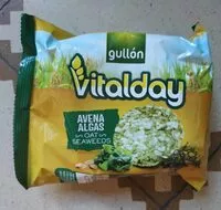 Mängden socker i Tortita de arroz, avena y algas