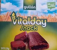 Mängden socker i Vitalday snack - brownie