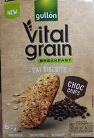 Mängden socker i Oat biscuits Vital grain