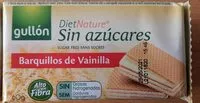 Mängden socker i Barquillos de vainilla sin azúcares