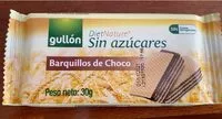 Mängden socker i Barquillos de choco