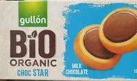 Mängden socker i Bio organic choc star