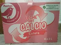 Mängden socker i Leche UHT calcio entera