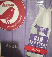 Mängden socker i Leche entera sin lactosa