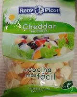 Mängden socker i Cheddar en dados