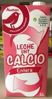 Mängden socker i Leche entera con calcio