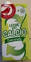 Mängden socker i Leche UHT calcio desnatada