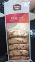 Mängden socker i Bizcochos bizcofruit con frutas glaseadas