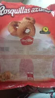 Mängden socker i Rosquillas azúcar