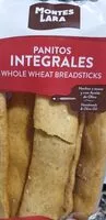 Mängden socker i Pañitos integrales whole Wheat breadsticks