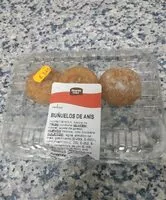 Mängden socker i Buñuelos de anís