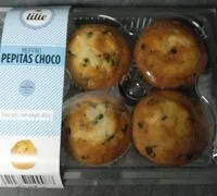 Mängden socker i Muffins pepitas choco