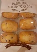 Mängden socker i Magdalena con pepitas choco