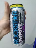 Mängden socker i Rockstar Twister energy drink