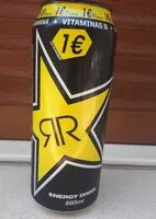 Mängden socker i Rockstar