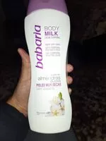 Mängden socker i Body milk almendras